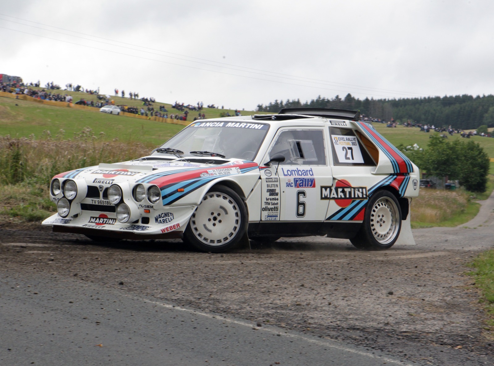 Beispielmotiv individuelle Fräsung – Lancia Delta S4